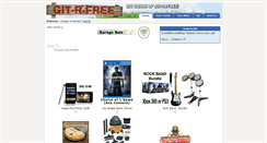 Desktop Screenshot of garagesale.git-r-free.com